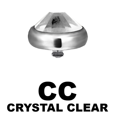 Titanium Jewelled Disk (for 1.6mm Internally Threaded Jewel) Balls & Attachments