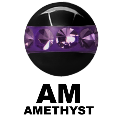 Steel Orbit Crystal Ball with Casting Jewelled Sfere e Componenti