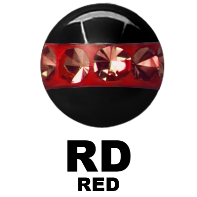 Steel Orbit Crystal Ball with Casting Jewelled Sfere e Componenti