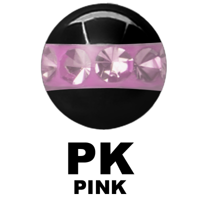 Steel Orbit Crystal Ball with Casting Jewelled Sfere e Componenti