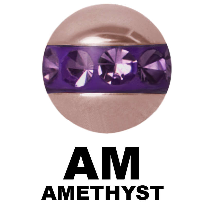 Rose Steel Orbit Crystal Ball with Casting Jewelled Sfere e Componenti