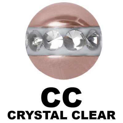 Rose Steel Orbit Crystal Ball with Casting Jewelled Sfere e Componenti