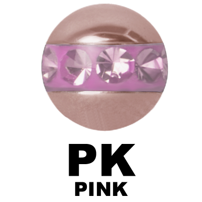 Rose Steel Orbit Crystal Ball with Casting Jewelled Sfere e Componenti