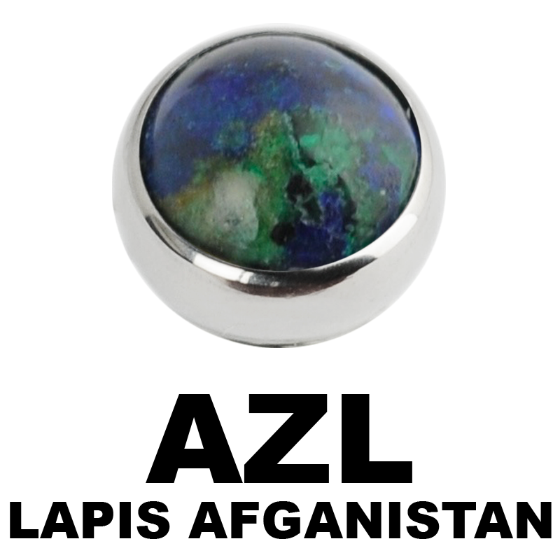 Premium Titanium Ball with Natural Stone (for 1.6 Internally Threaded) Sfere e Componenti