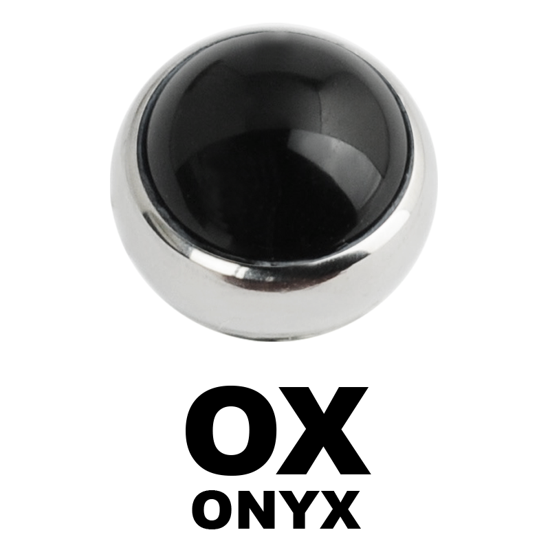 Premium Titanium Ball with Natural Stone (for 1.6 Internally Threaded) Sfere e Componenti