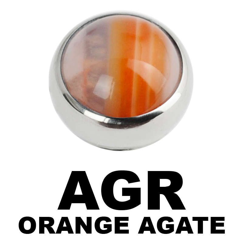 Premium Titanium Ball with Natural Stone (for 1.6 Internally Threaded) Sfere e Componenti