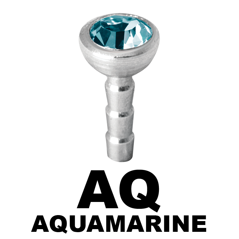 Micro Jewelled Titanium Component for 1.2 Bioplast Labret Sfere e Componenti