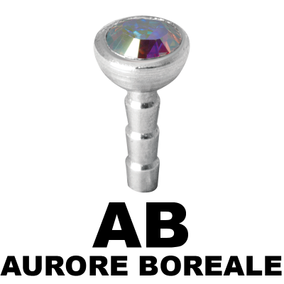 Micro Jewelled Titanium Component for 1.2 Bioplast Labret Sfere e Componenti