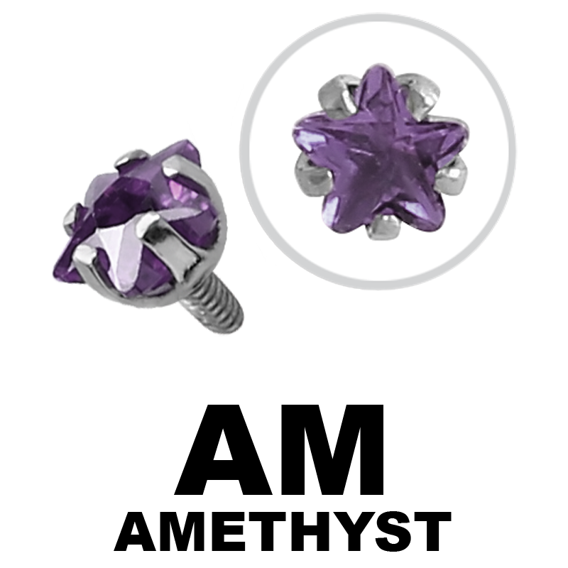 Internally Threaded Steel Jewelled Attachment Sfere e Componenti