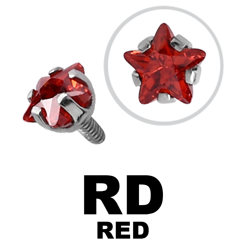 Internally Threaded Steel Jewelled Attachment Sfere e Componenti