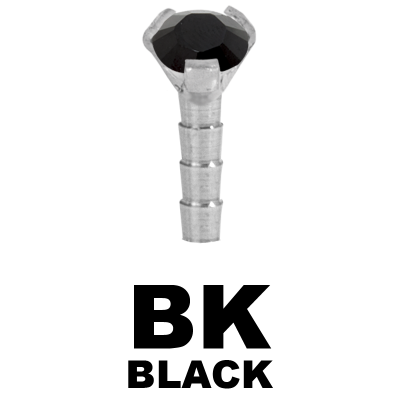 Prong Set 2.0mm Titanium Attachment for Bioplast Labret Sfere e Componenti