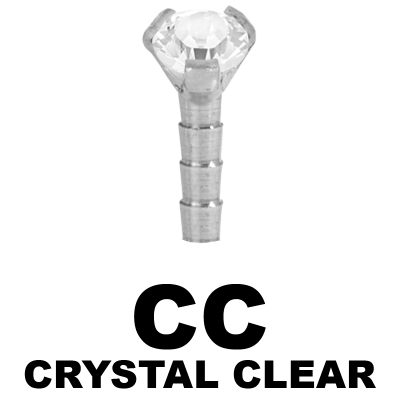 Prong Set 2.0mm Titanium Attachment for Bioplast Labret Sfere e Componenti