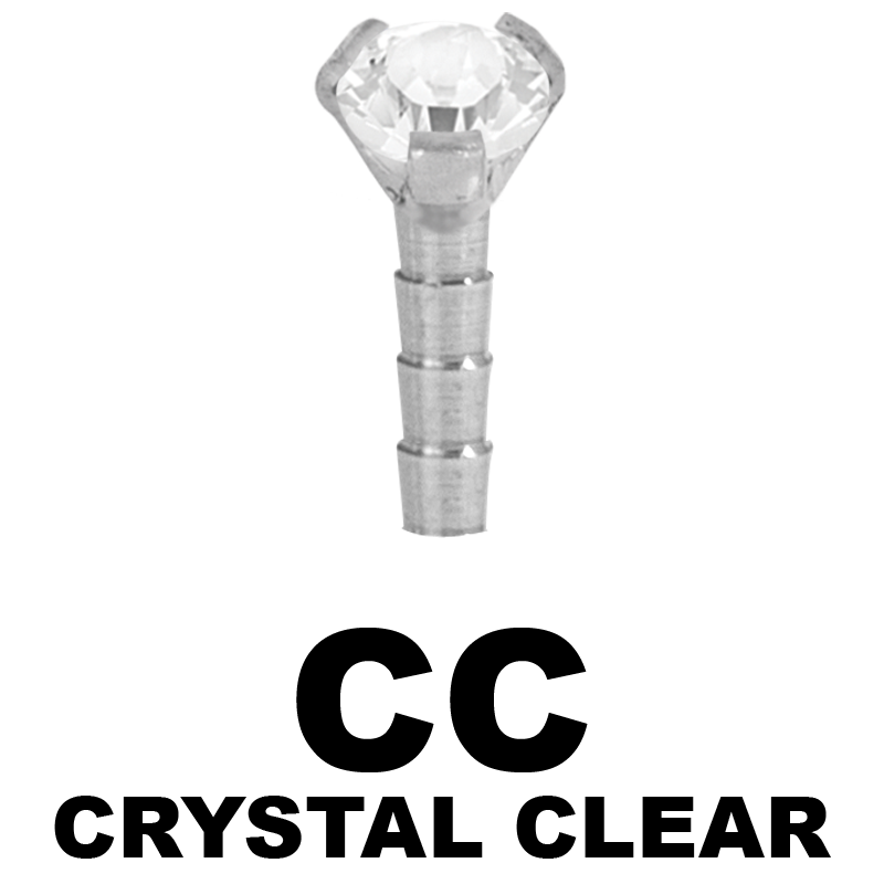 Prong Set 2.0mm Titanium Attachment for Bioplast Labret Sfere e Componenti