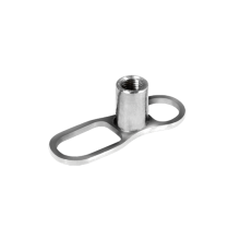 Titanium Open Style Dermal Anchor Base (1.2mm Internal Threaded)