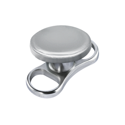 Two Symetric Holes Dermal Anchor with Disc (1.2mm Internal Threaded) Microdermal, Skin Diver & Surface Bar