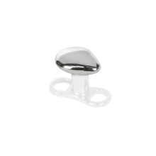 Premium Titanium Internally Threaded Teardrop (for 1.6 Internally Jewelry)