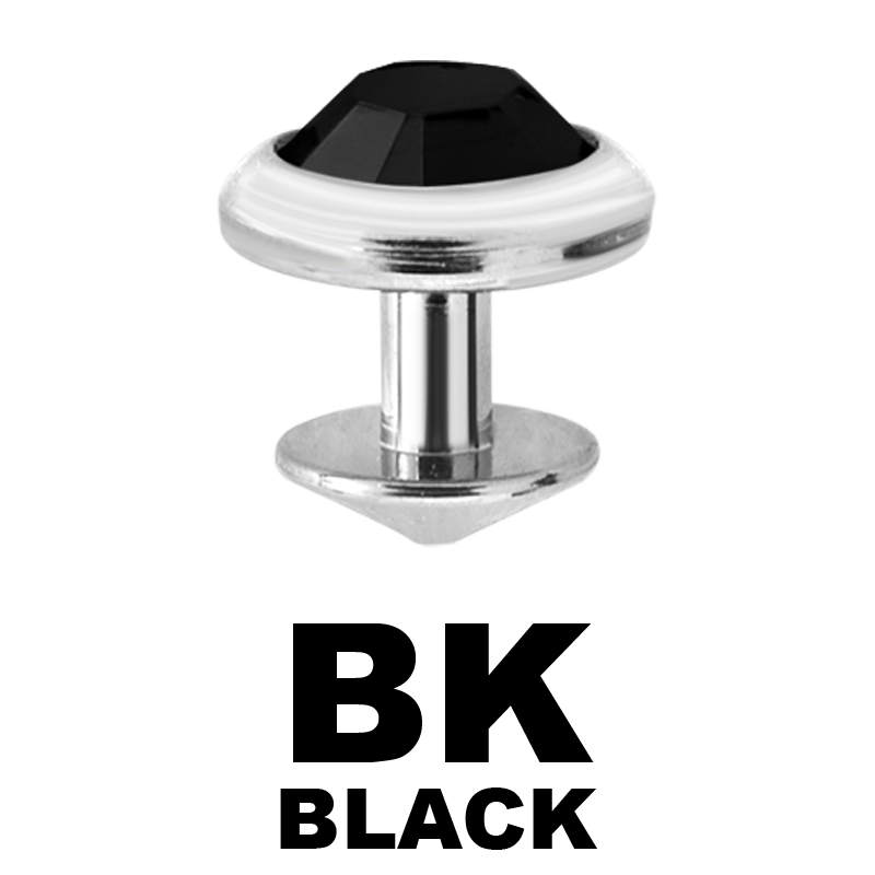 Titanium Jewelled Skin Diver Microdermal, Skin Diver & Surface Bar