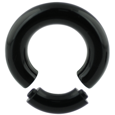 Acrylic Smooth Segment Ring Orecchio