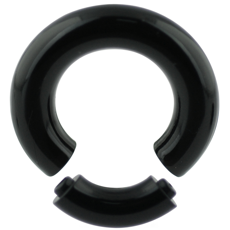 Acrylic Smooth Segment Ring Orecchio