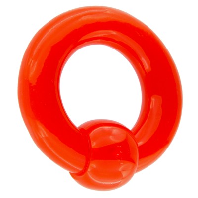 Resin Ring Red Orecchio