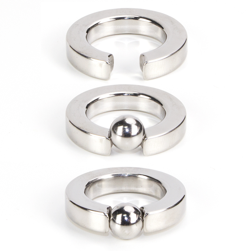 Squared Section Ring Orecchio