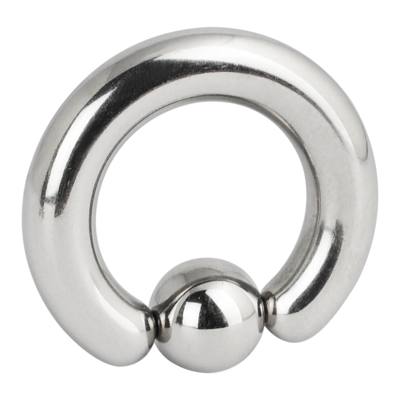 Titanium Ball Closure Ring Orecchio