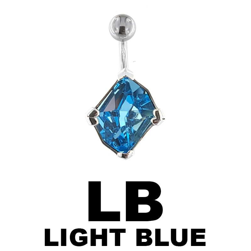 Cosmic Swarovski Stone Bananabell Ombelico