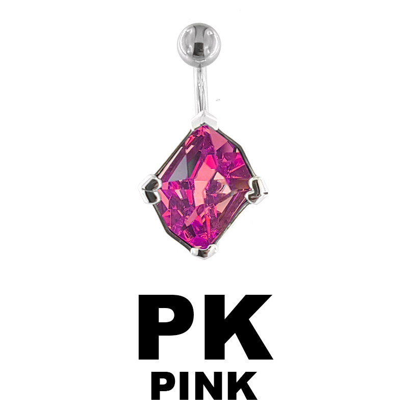 Cosmic Swarovski Stone Bananabell Ombelico