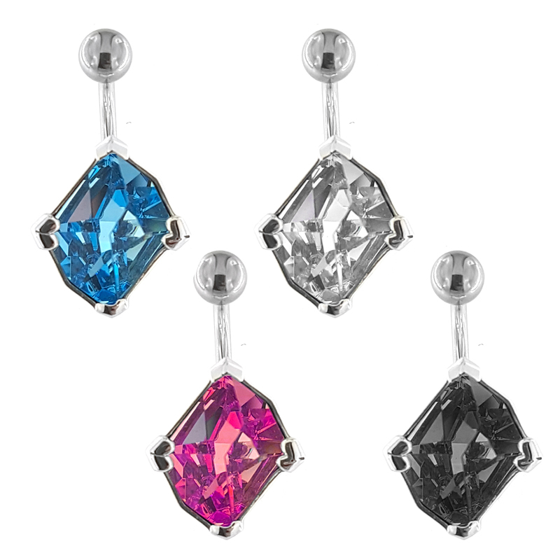 Cosmic Swarovski Stone Bananabell Ombelico