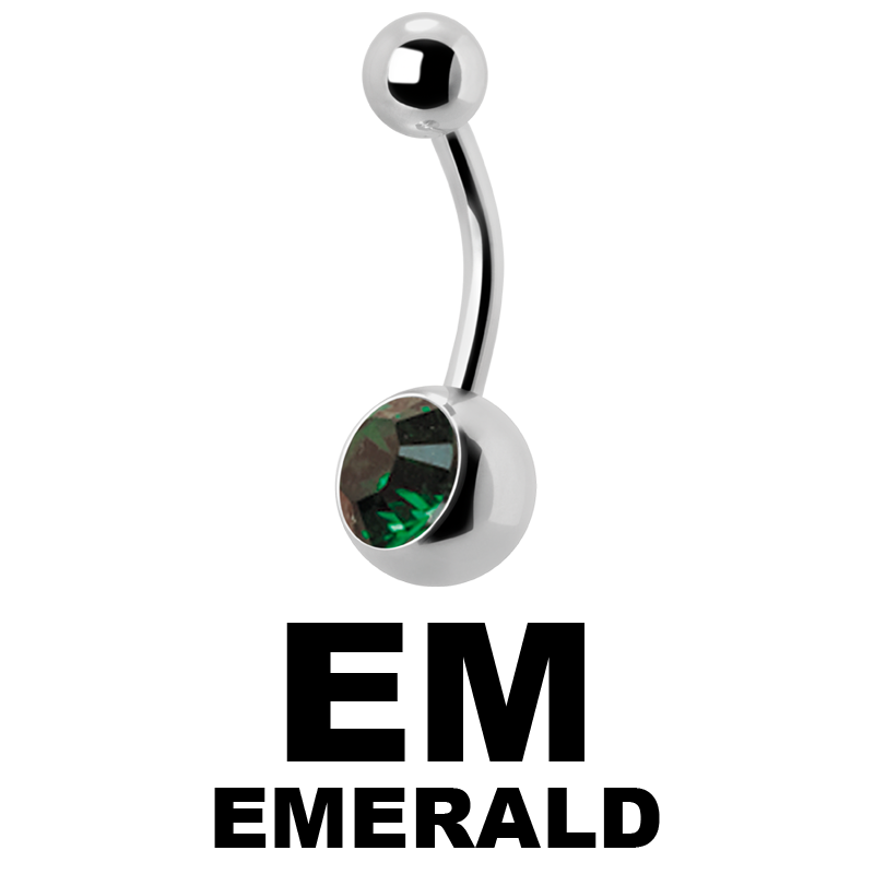 Single Jewelled Bananas Ombelico