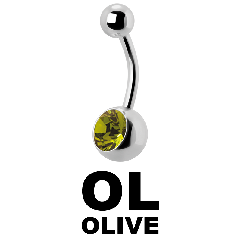 Single Jewelled Bananas Ombelico