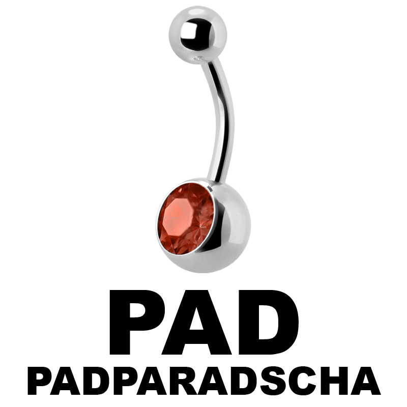 Titanium Jewelled Bananabell Ombelico