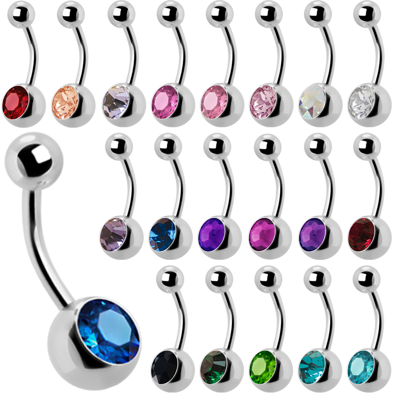 Single Jewelled Bananas Ombelico