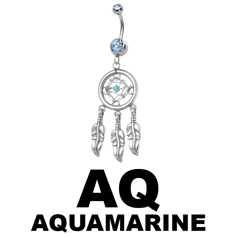 Double Jewelled Dream Catcher Bananabell Ombelico