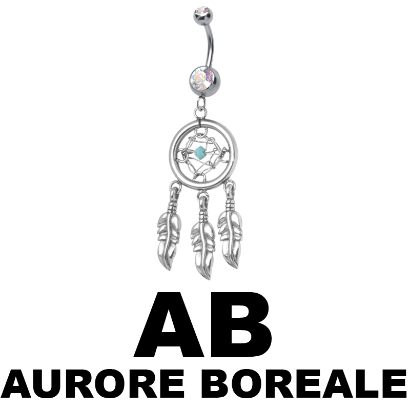 Double Jewelled Dream Catcher Bananabell Ombelico