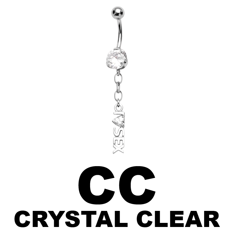 Steel Cast Dangling Bananabell Ombelico