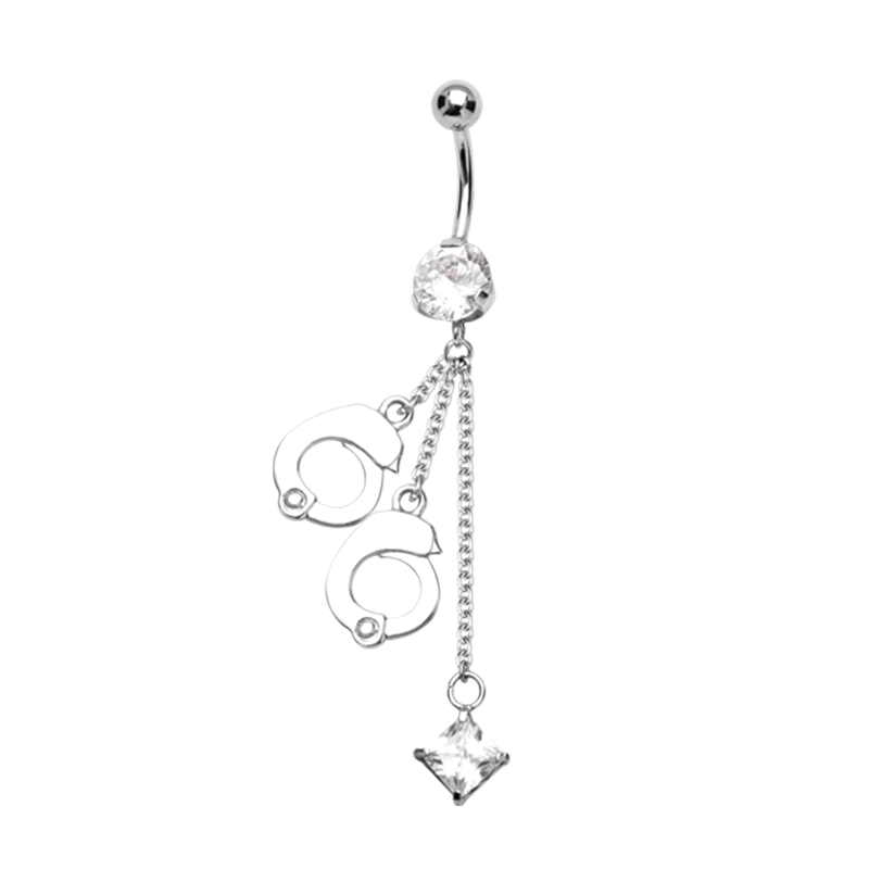 Steel Cast Dangling Bananabell Ombelico