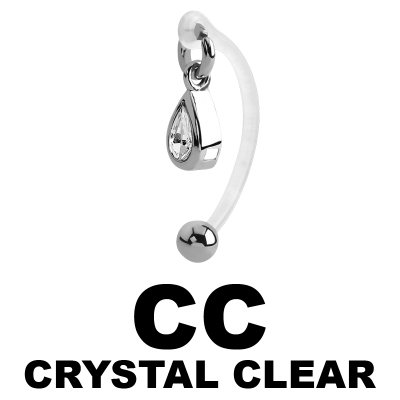 Bioflex Initmate Navel Bananabell with Steel Dangled Ombelico