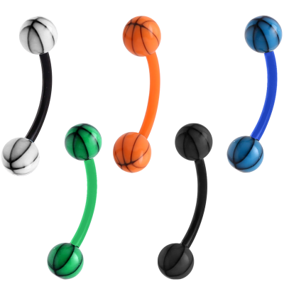 Bioplast Micro Bananabell with UV Balls Orecchio