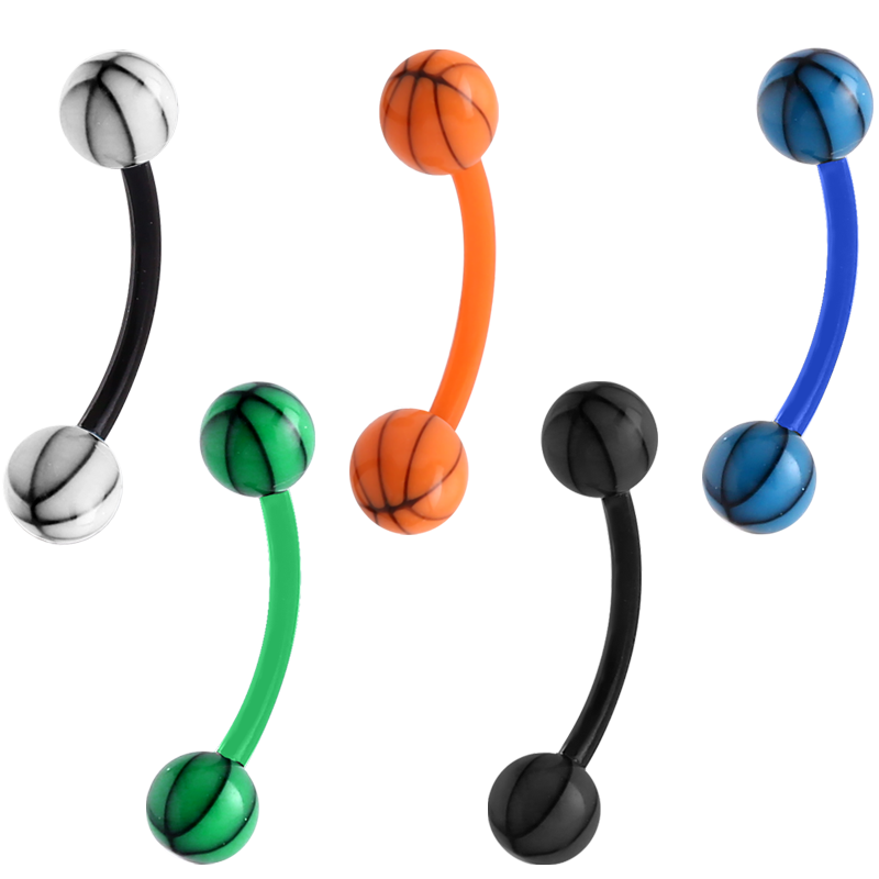 Bioplast Micro Bananabell with UV Balls Orecchio