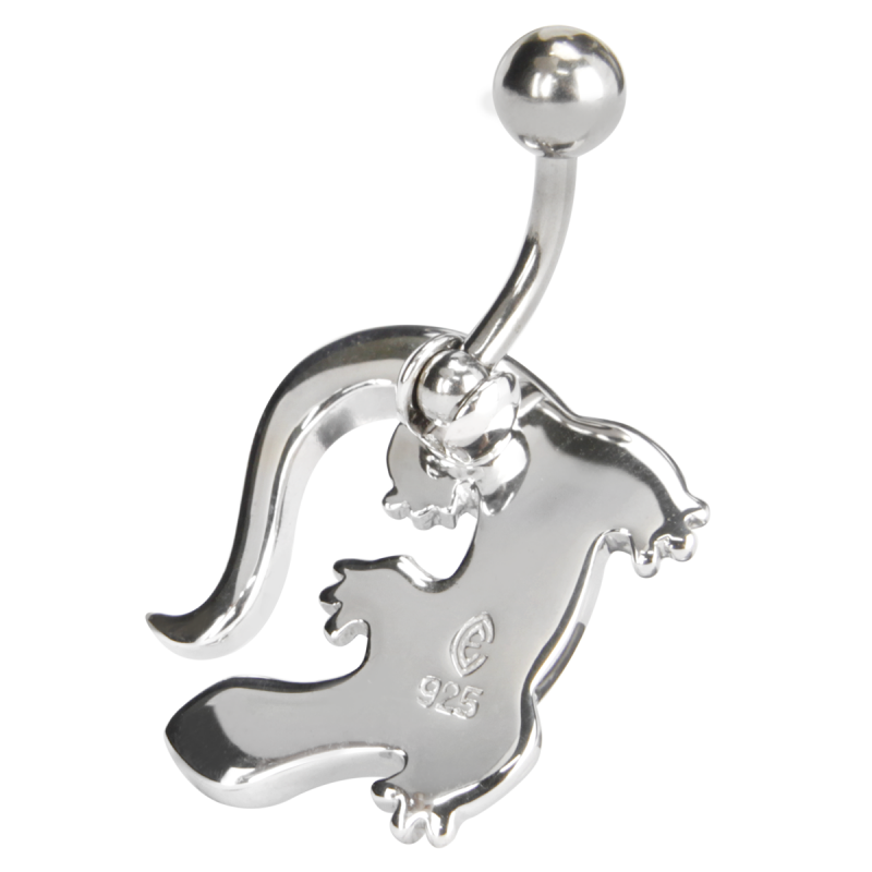Crystal System 360° Lizard Titanium Bananabell Ombelico
