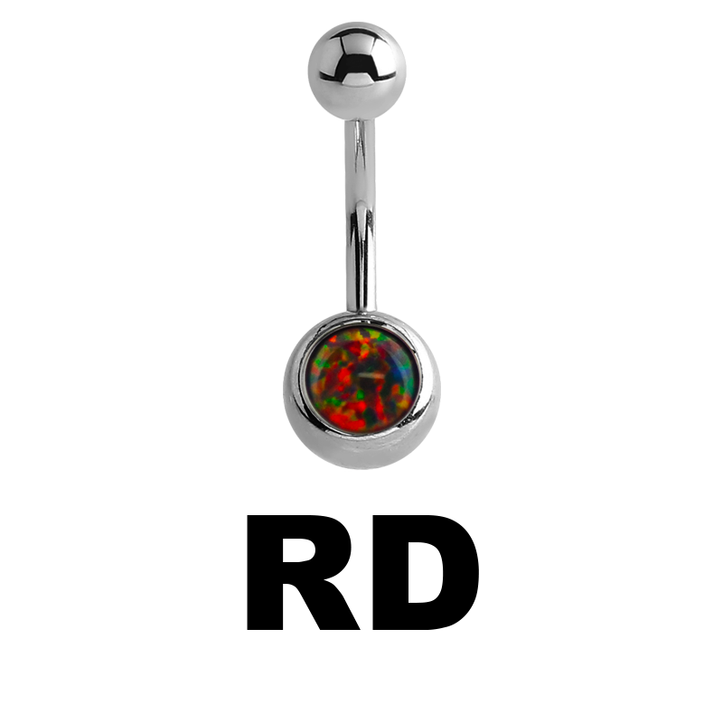 Titanium Opalbell Ombelico