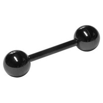 Black Steel Barbell Orecchio