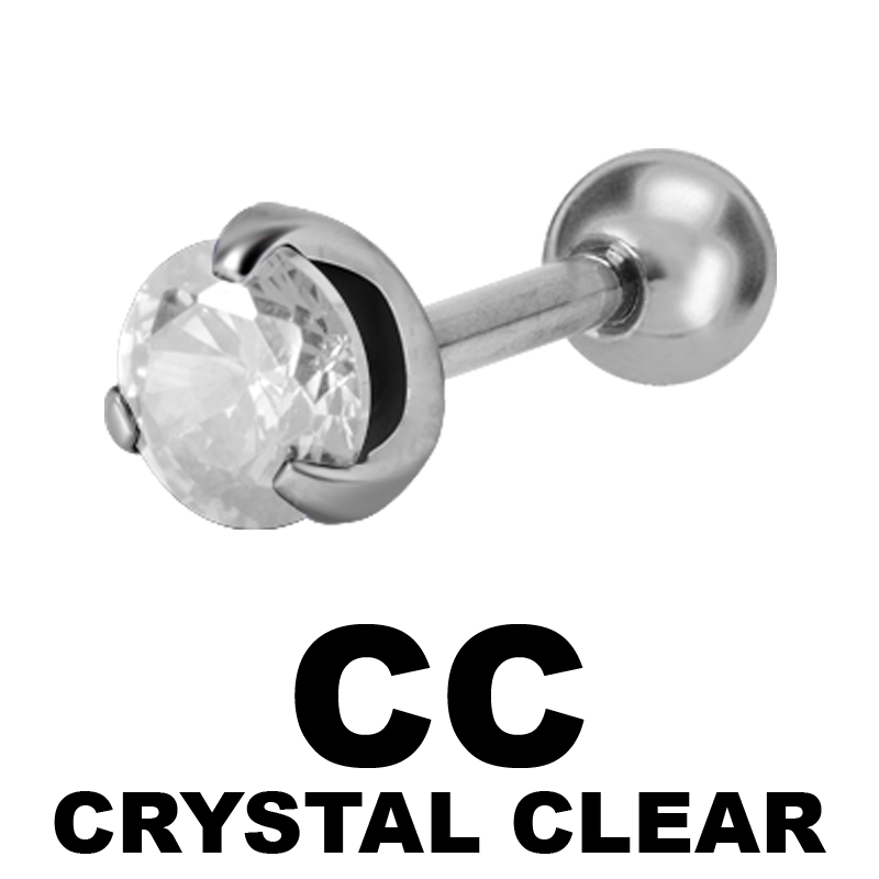 Tragus Micro Steel Cast Barbell Orecchio