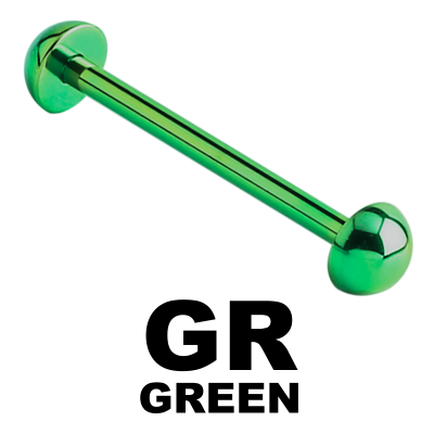 Titanium Half Balls Barbell Orecchio