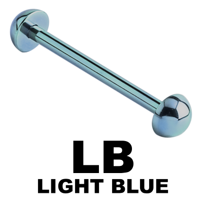 Titanium Half Balls Barbell Orecchio