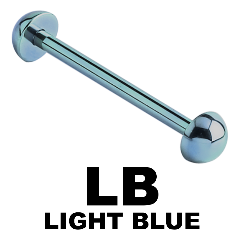 Titanium Half Balls Barbell Orecchio