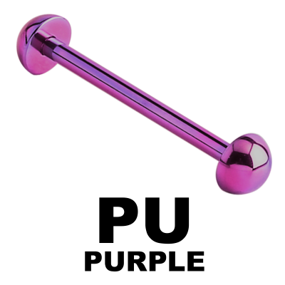 Titanium Half Balls Barbell Orecchio