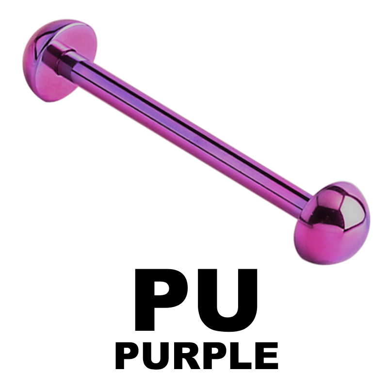 Titanium Half Balls Barbell Orecchio