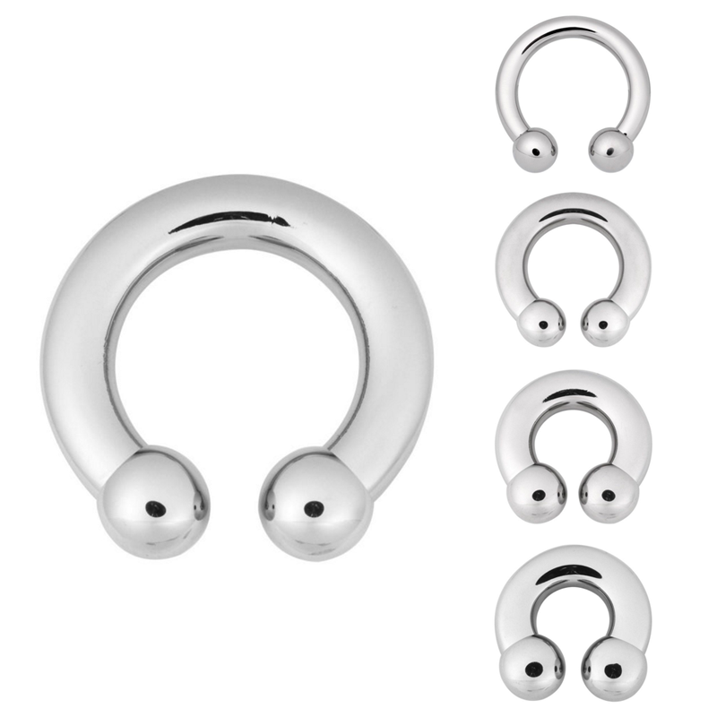 Titanium Circular Barbell Orecchio